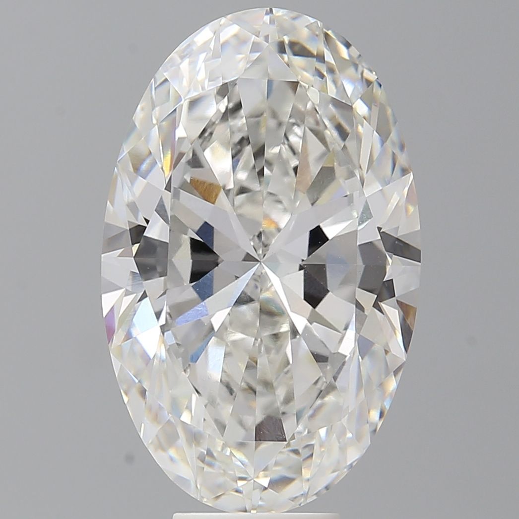 9.10 ct. oval Lab Grown Diamond front image