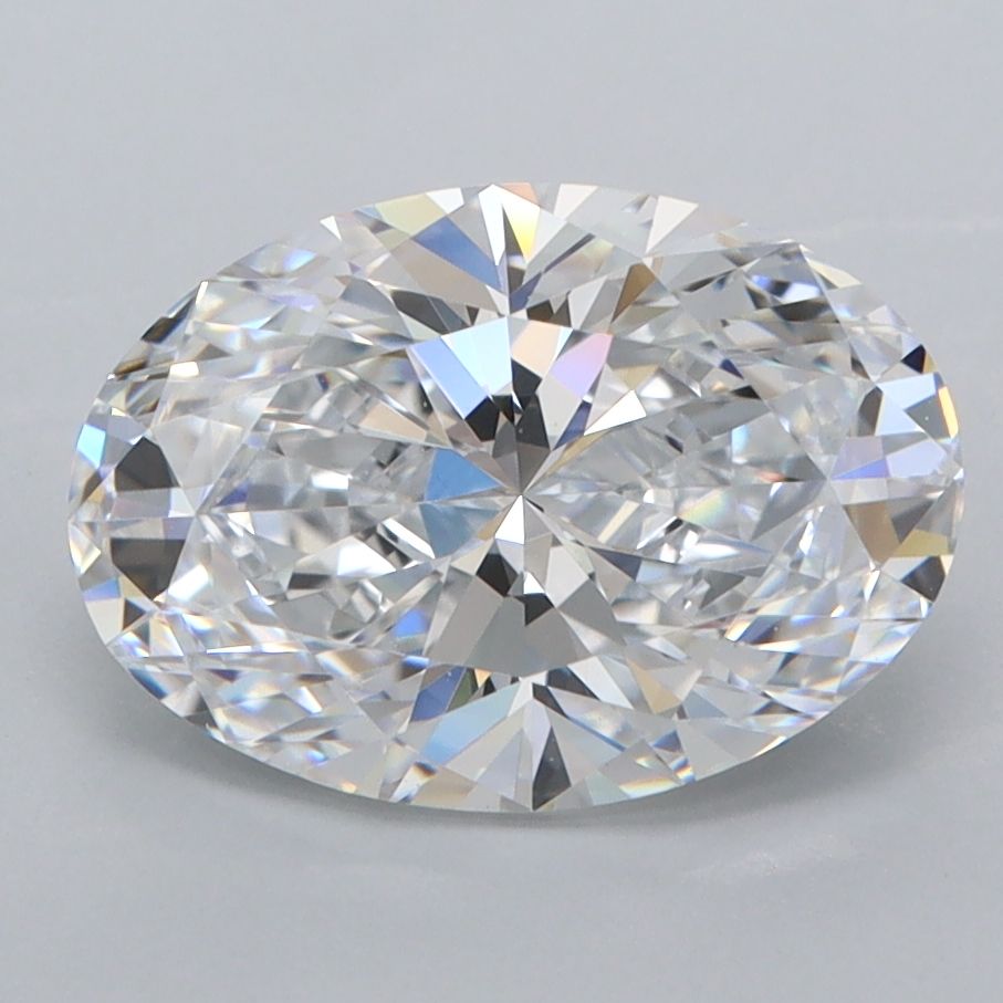 2.66 ct. oval Lab Grown Diamond front image