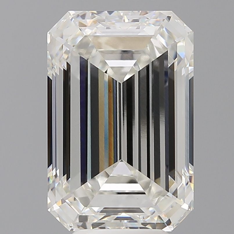 7.07 ct. emerald Lab Grown Diamond front image