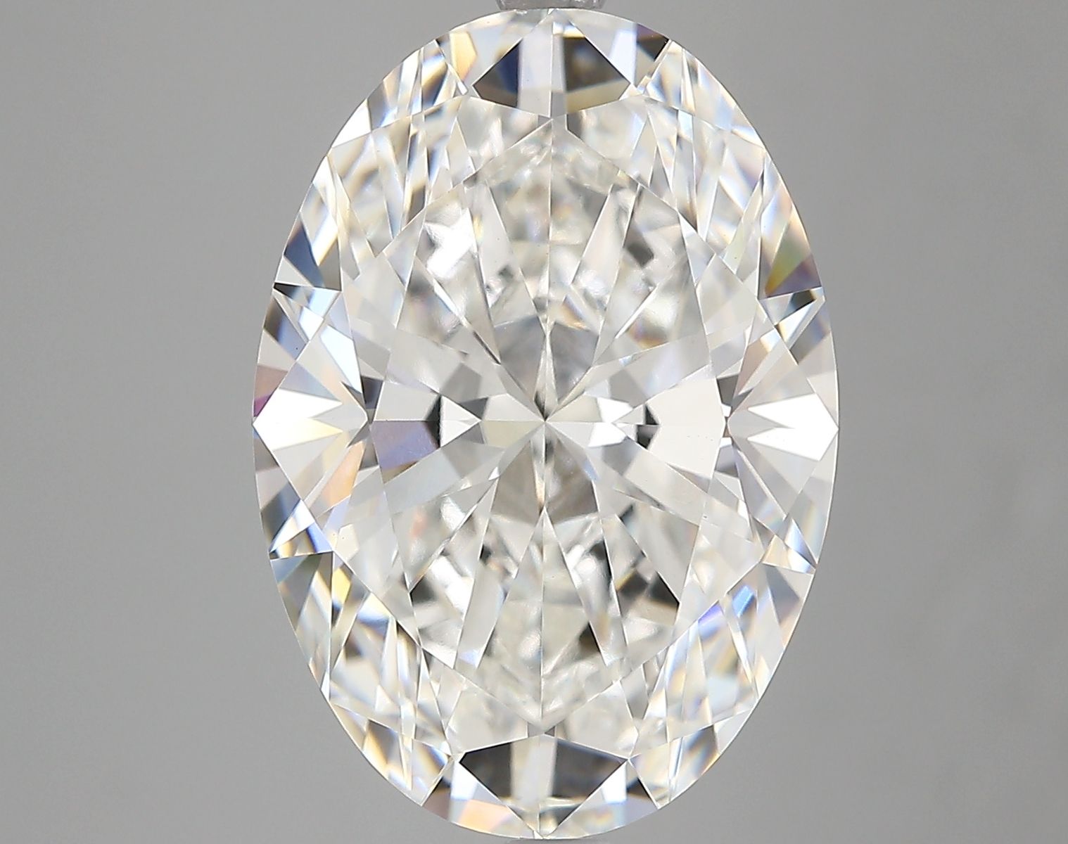 7.02 ct. oval Lab Grown Diamond front image