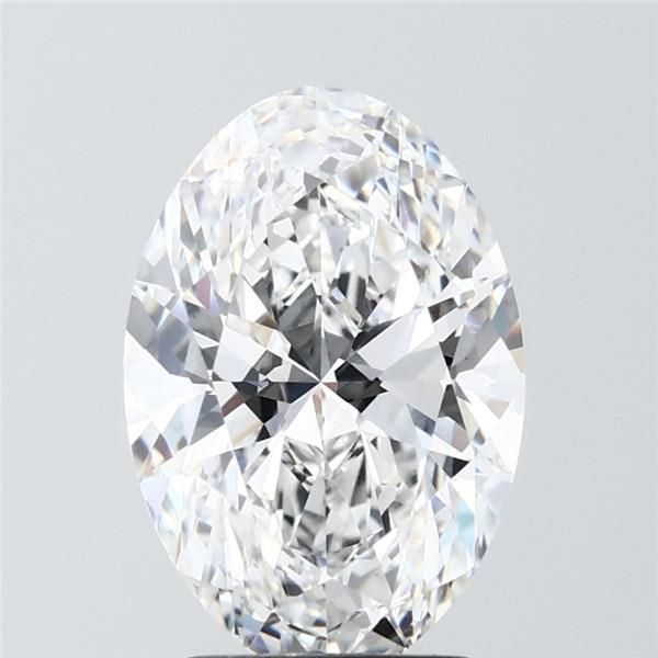 3.05 ct. oval Lab Grown Diamond front image