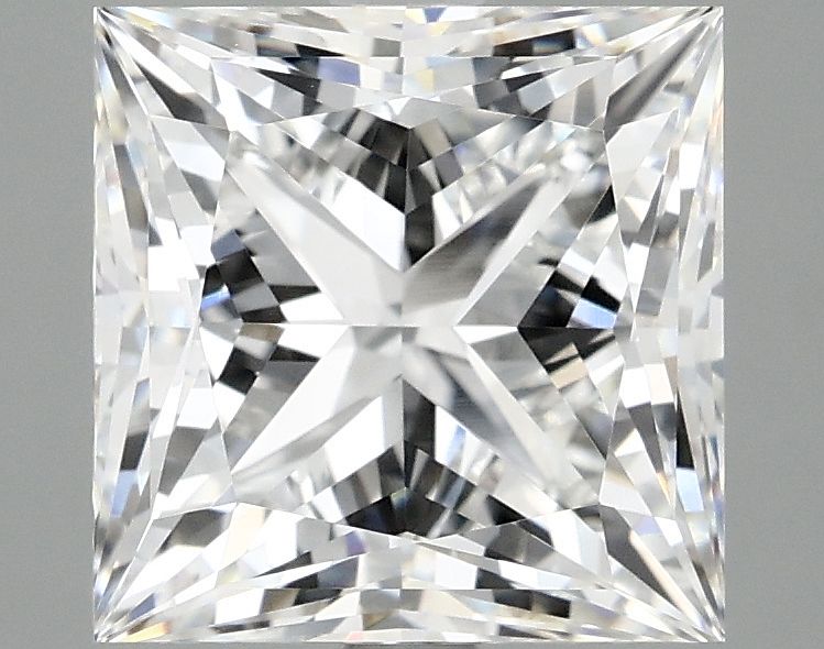 4.07 ct. princess Lab Grown Diamond front image