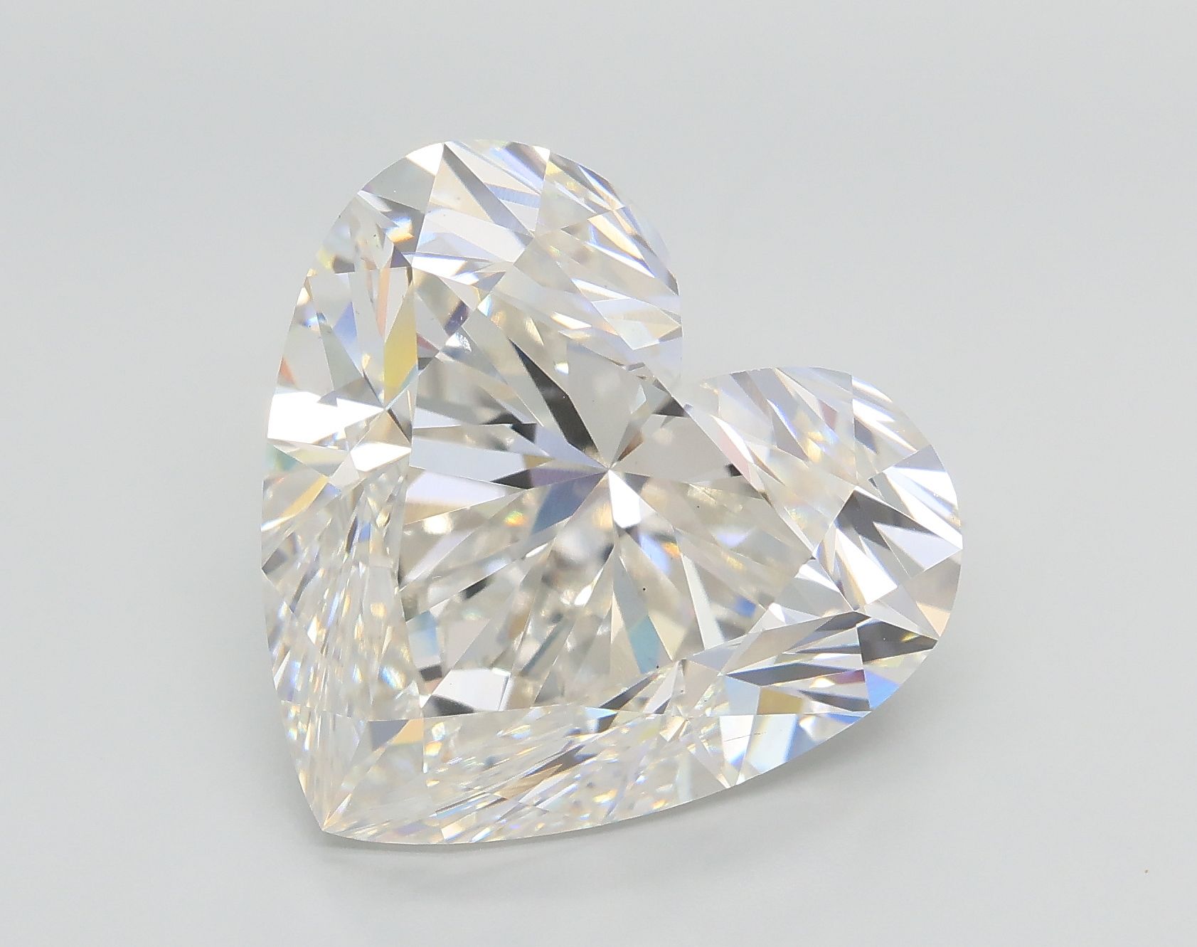 9.13 ct. heart Lab Grown Diamond front image