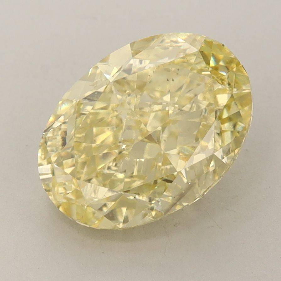 3.28 ct. oval Lab Grown Diamond front image