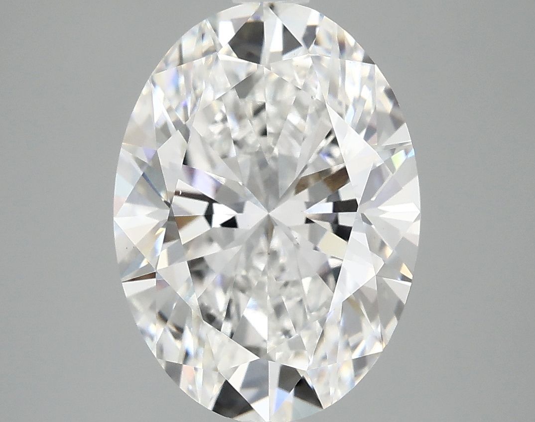 4.06 ct. oval Lab Grown Diamond front image
