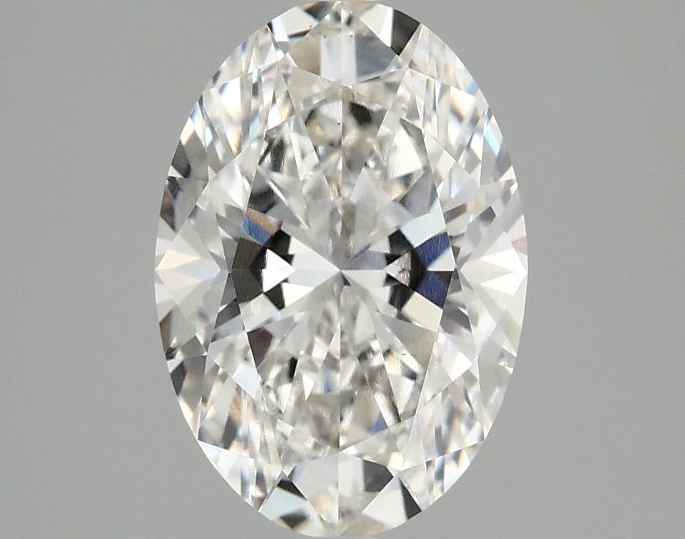 2.56 ct. oval Lab Grown Diamond front image