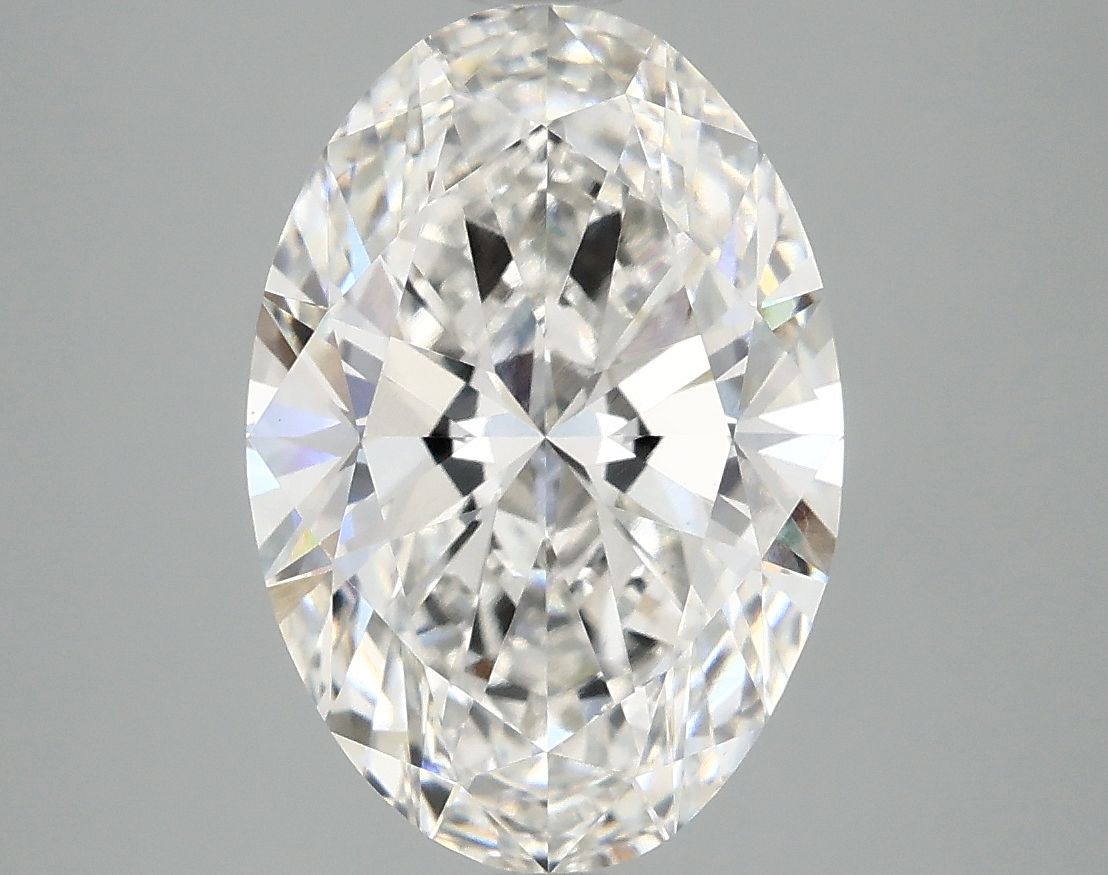 3.91 ct. oval Lab Grown Diamond front image