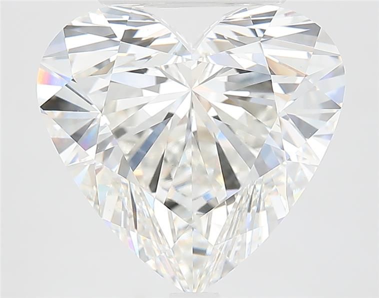 6.66 ct. heart Lab Grown Diamond front image