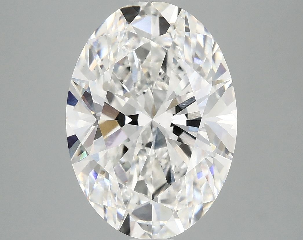 4.10 ct. oval Lab Grown Diamond front image
