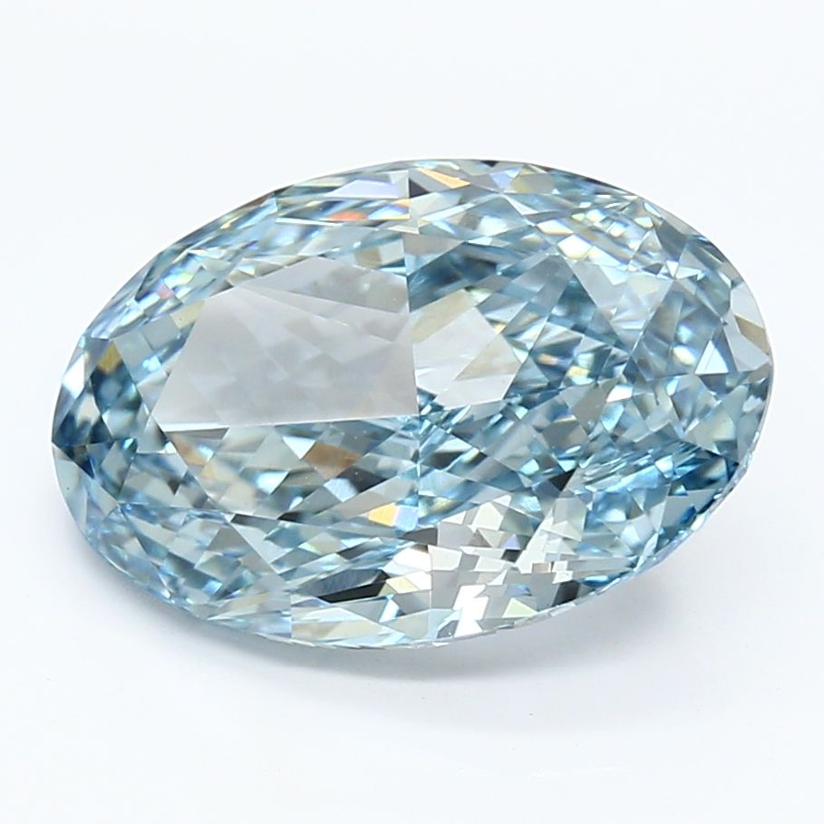 5.43 ct. oval Lab Grown Diamond front image