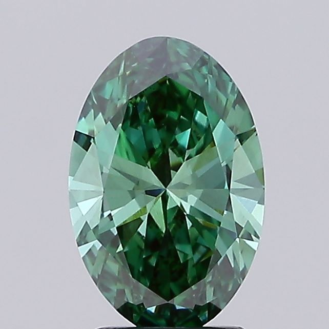 2.07 ct. oval Lab Grown Diamond front image