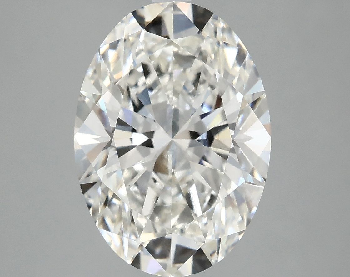 4.09 ct. oval Lab Grown Diamond front image
