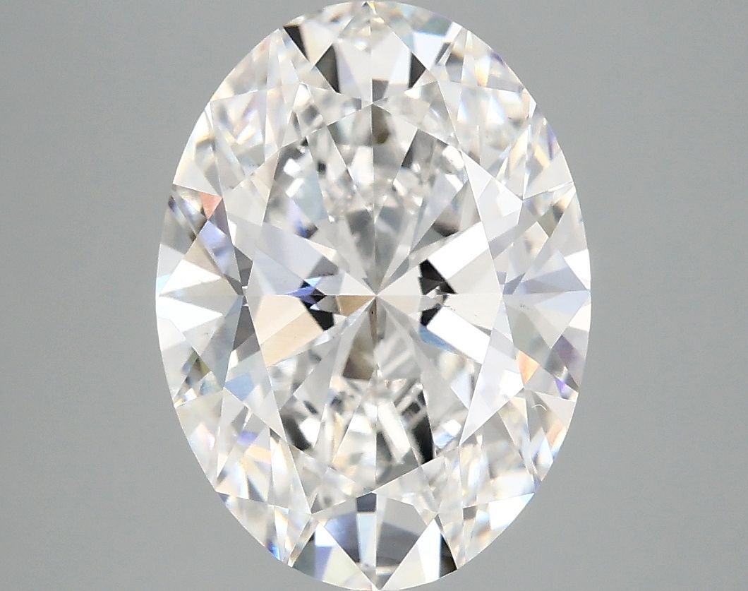 4.10 ct. oval Lab Grown Diamond front image