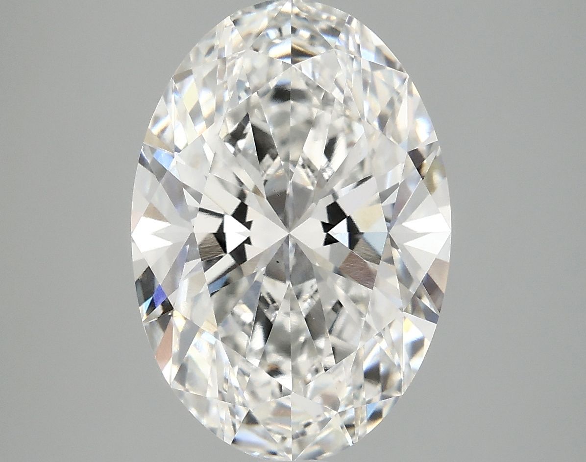 3.95 ct. oval Lab Grown Diamond front image