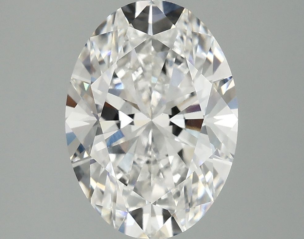 3.01 ct. oval Lab Grown Diamond front image
