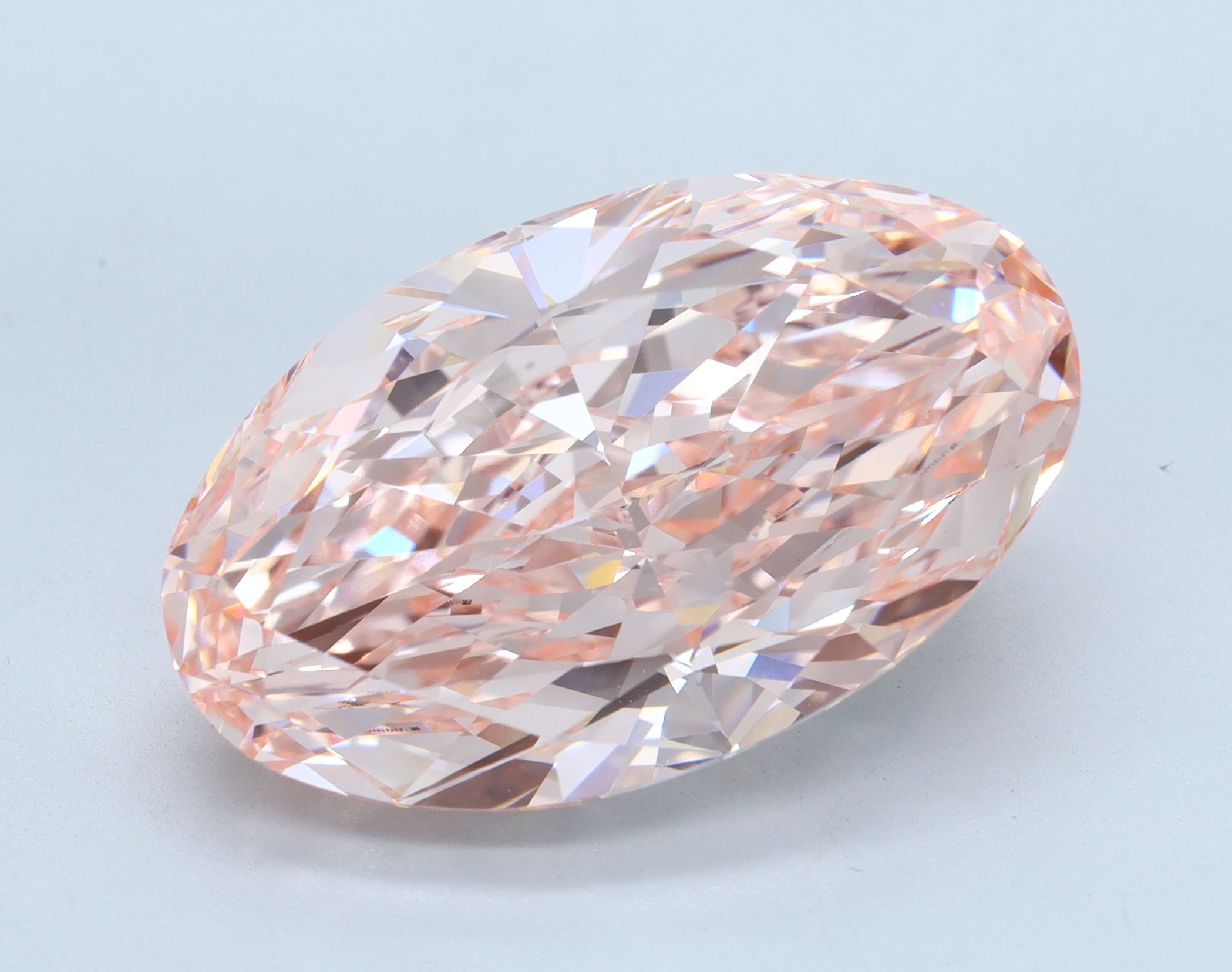 15.07 ct. oval Lab Grown Diamond front image