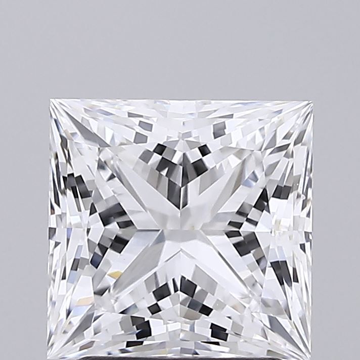 2.09 ct. princess Lab Grown Diamond front image