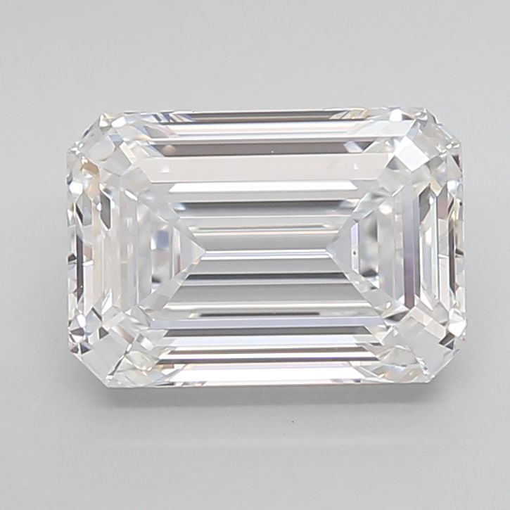 3.54 Carat Emerald Shaped Ideal Cut D-IF - IGI Certified Lab Grown Diamond