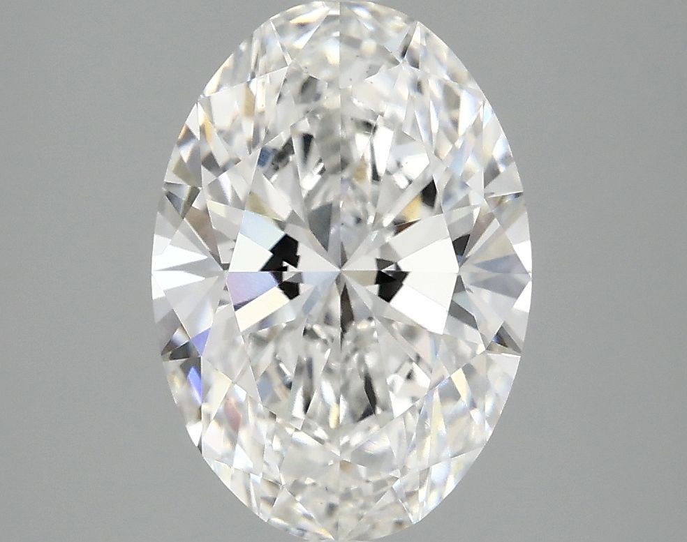 2.85 ct. oval Lab Grown Diamond front image