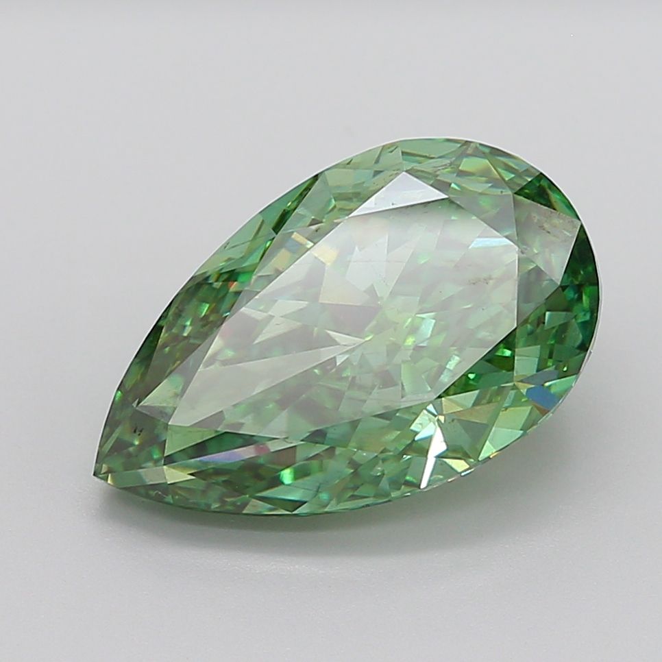 9.01 ct. pear Lab Grown Diamond front image