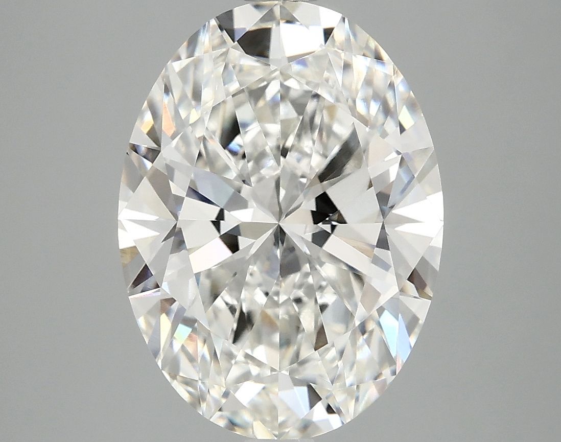 3.99 ct. oval Lab Grown Diamond front image