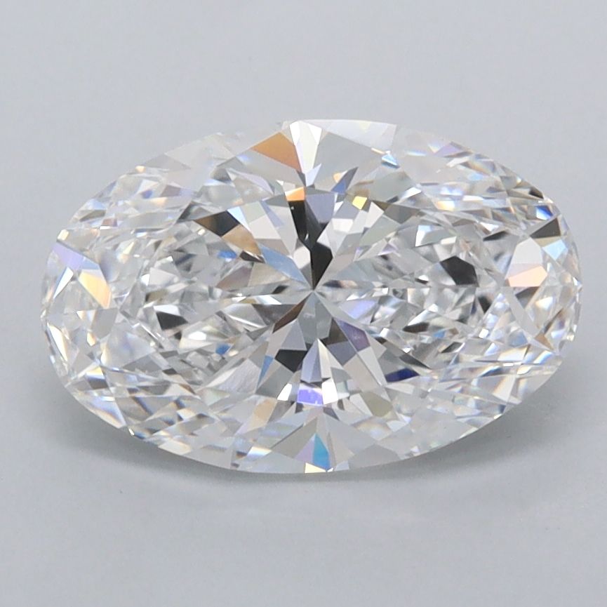 2.07 ct. oval Lab Grown Diamond front image