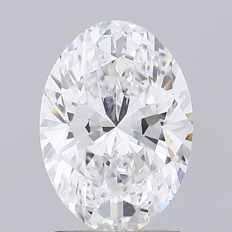 1.56 ct. oval Lab Grown Diamond front image