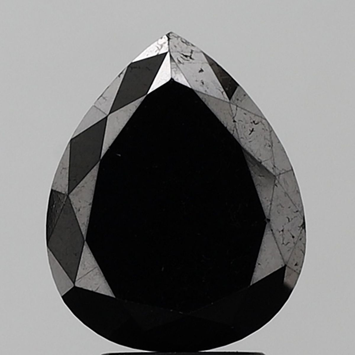 4.6 Carat Pear Diamond Black VS1