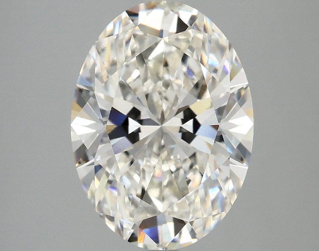 4.08 ct. oval Lab Grown Diamond front image