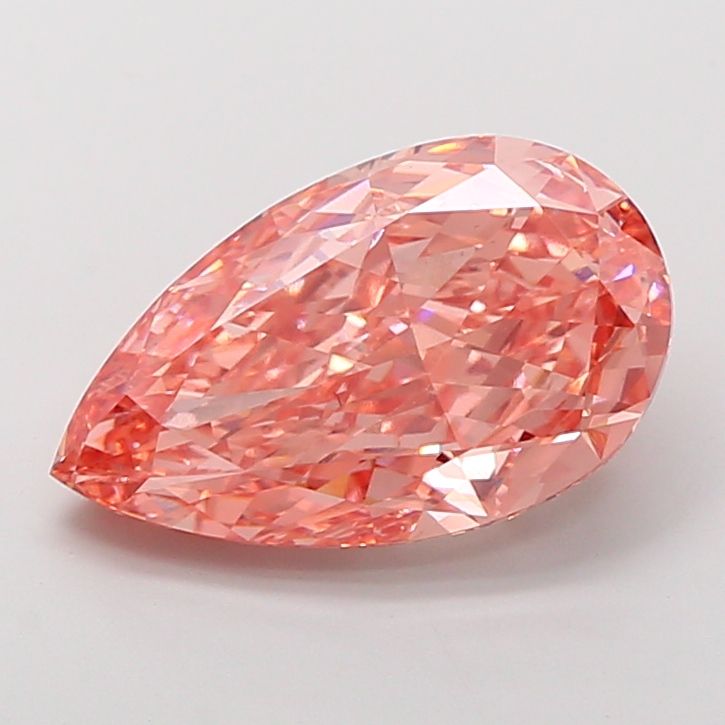 8.03 ct. pear Lab Grown Diamond front image