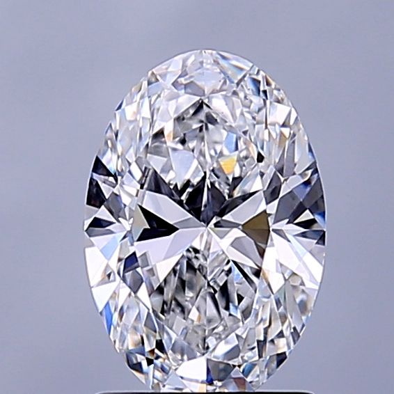 1.34 ct. oval Lab Grown Diamond front image