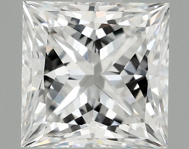 1.10 ct. princess Lab Grown Diamond front image