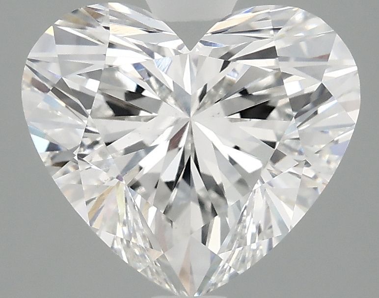 3.08 carat e VS2 EX Cut IGI heart diamond