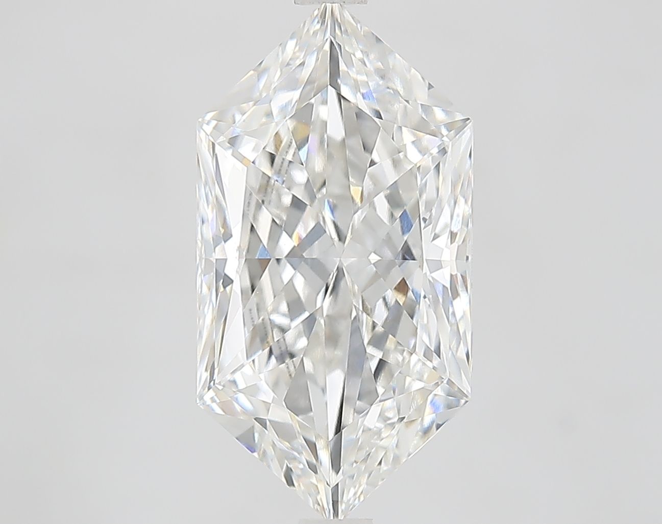 4.36 ct lab-grown Hexagonal Diamond