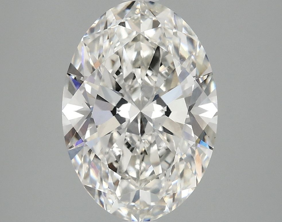 3.03 ct. oval Lab Grown Diamond front image