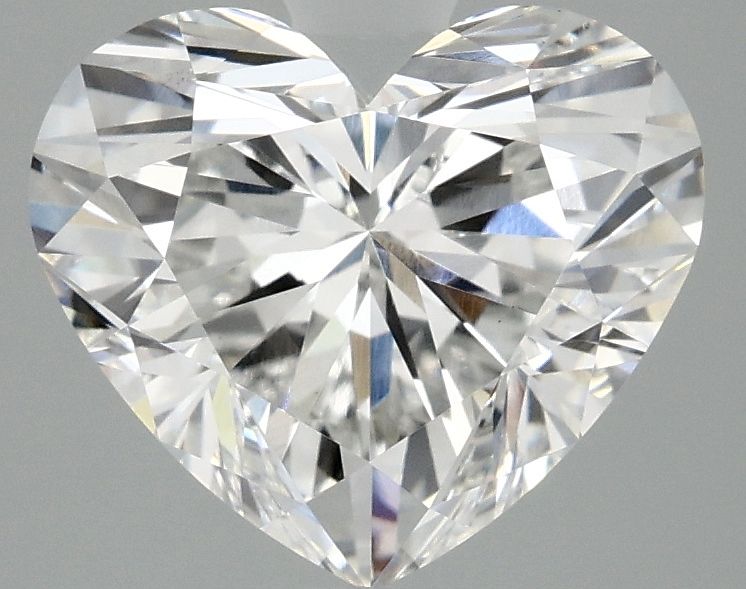 3.06 carat e VS1 EX Cut IGI heart diamond
