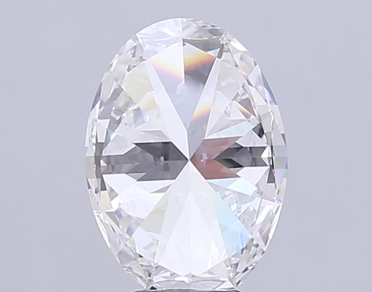 5.09 ct. oval Lab Grown Diamond front image