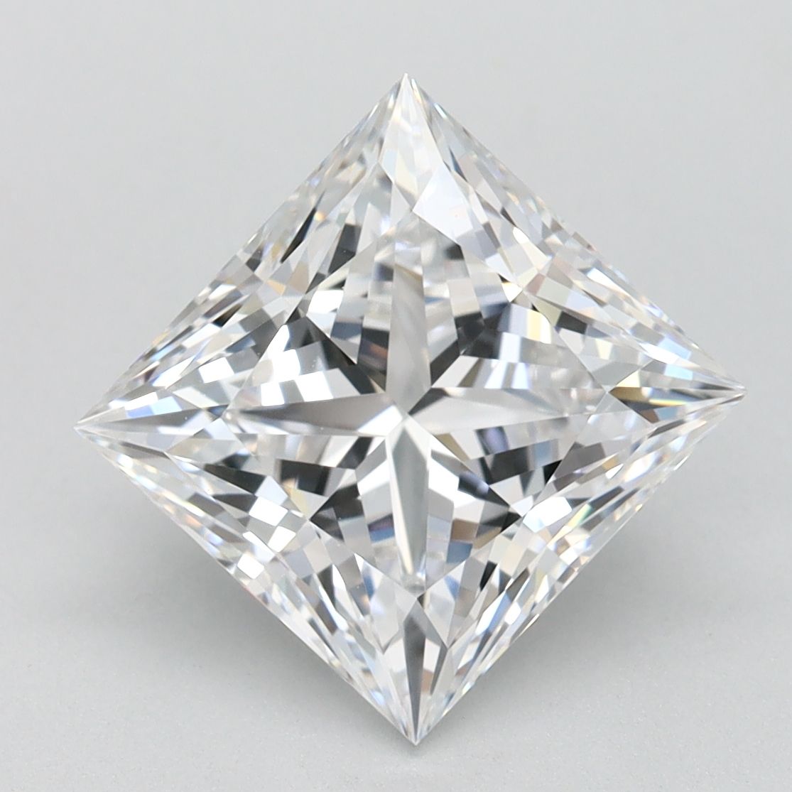 3.03 ct. princess Lab Grown Diamond front image