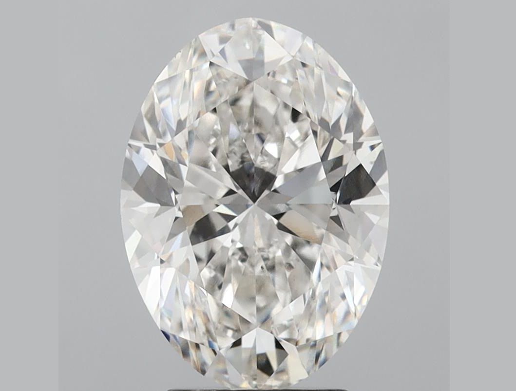 3.80 ct. oval Lab Grown Diamond front image