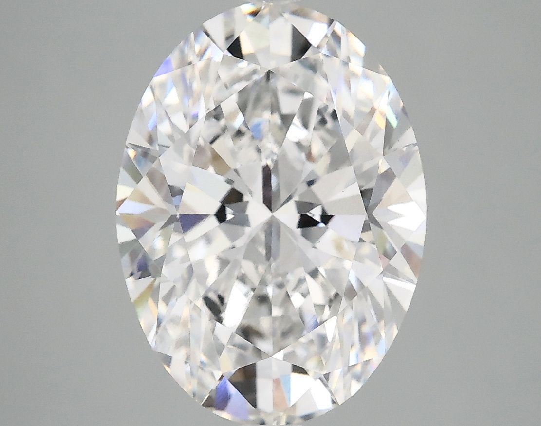 4.10 ct. oval Lab Grown Diamond front image