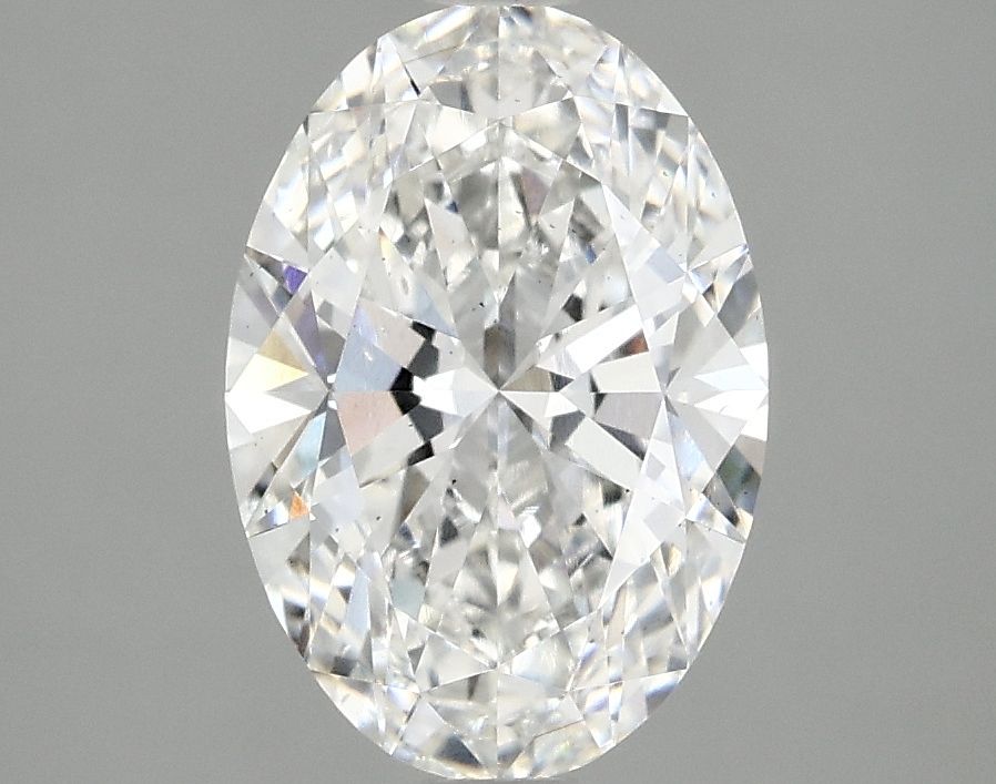 2.10 ct. oval Lab Grown Diamond front image