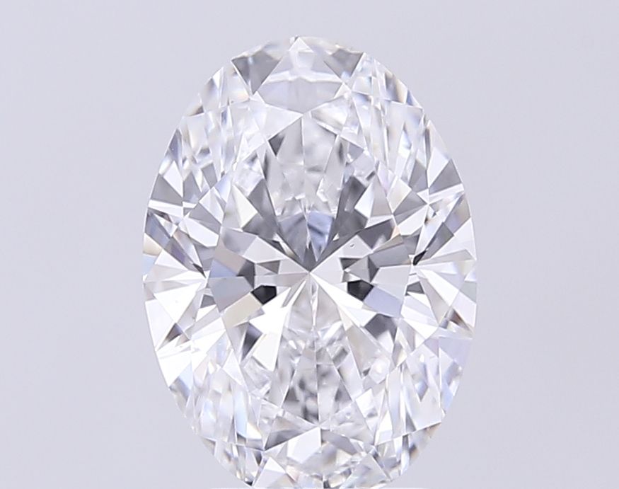 3.07 ct. oval Lab Grown Diamond front image