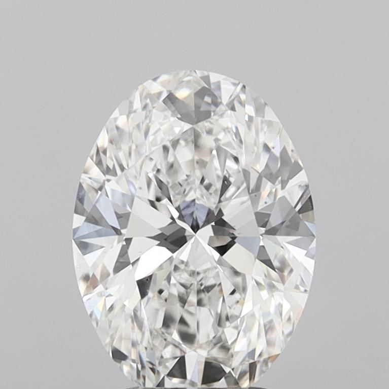3.07 ct. oval Lab Grown Diamond front image