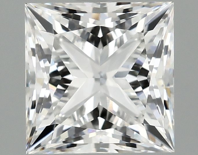 2.10 ct. princess Lab Grown Diamond front image