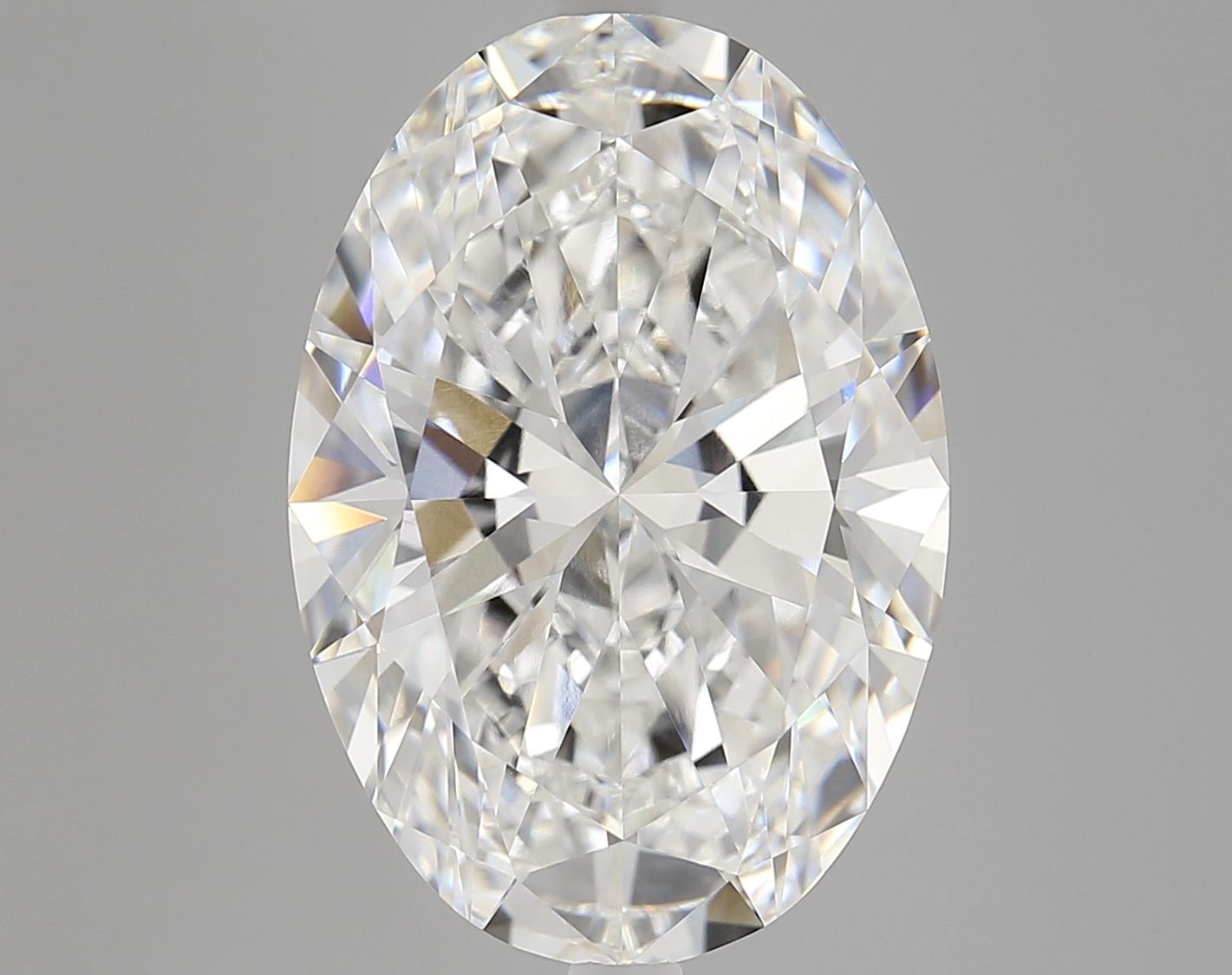 9.02 ct. oval Lab Grown Diamond front image