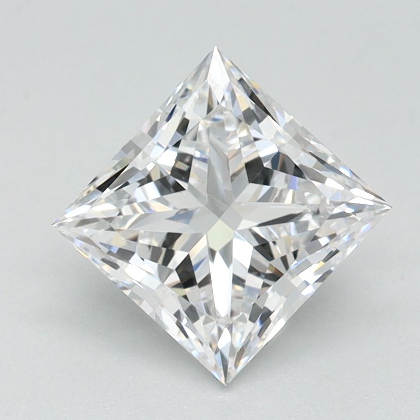 1.25 ct. princess Lab Grown Diamond front image