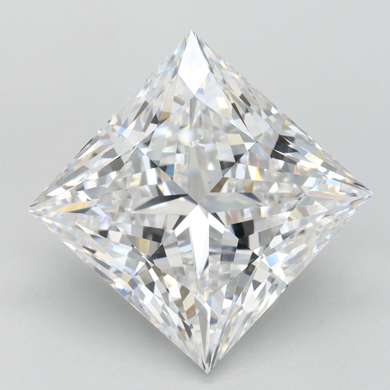5.86 ct. princess Lab Grown Diamond front image