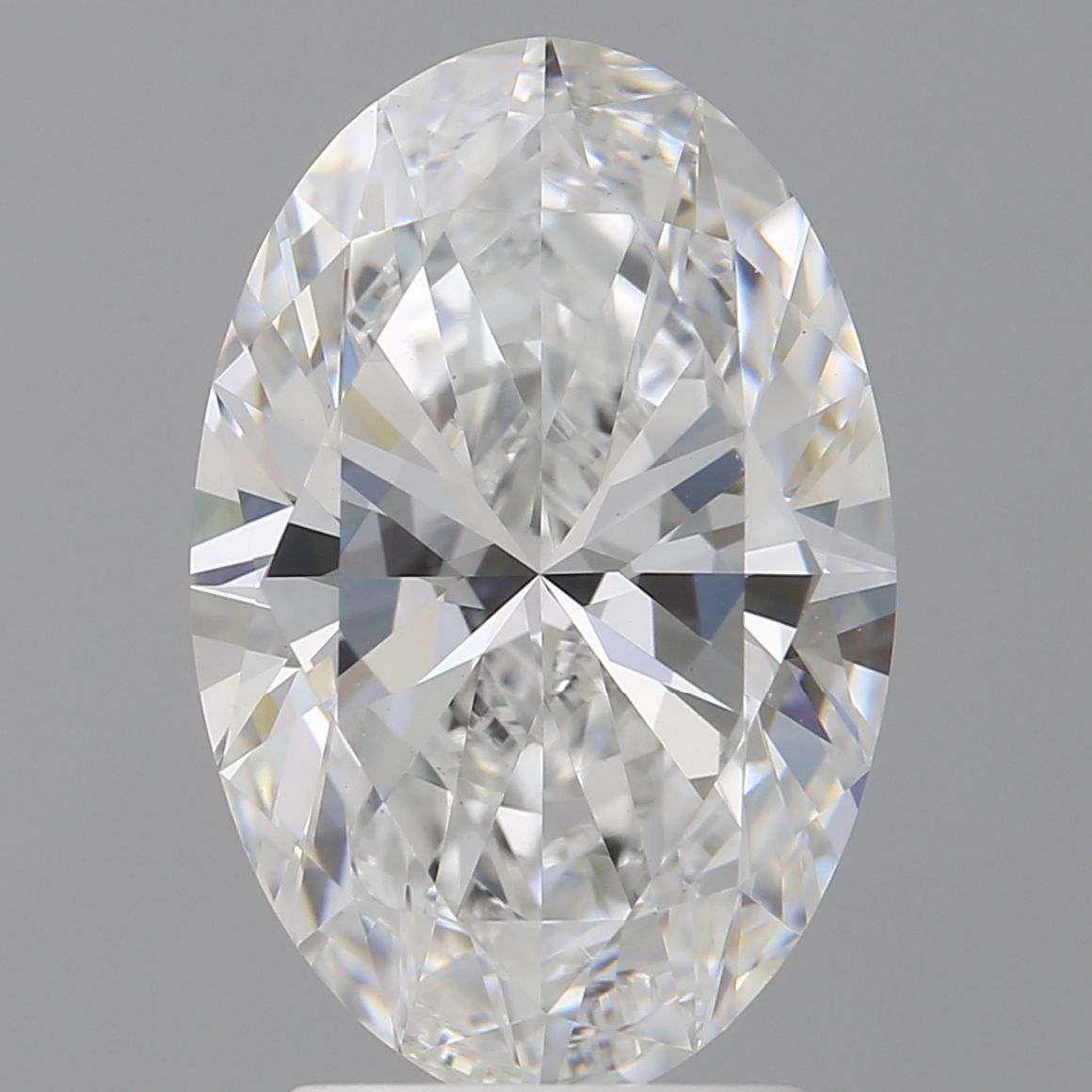 3.09 ct. oval Lab Grown Diamond front image