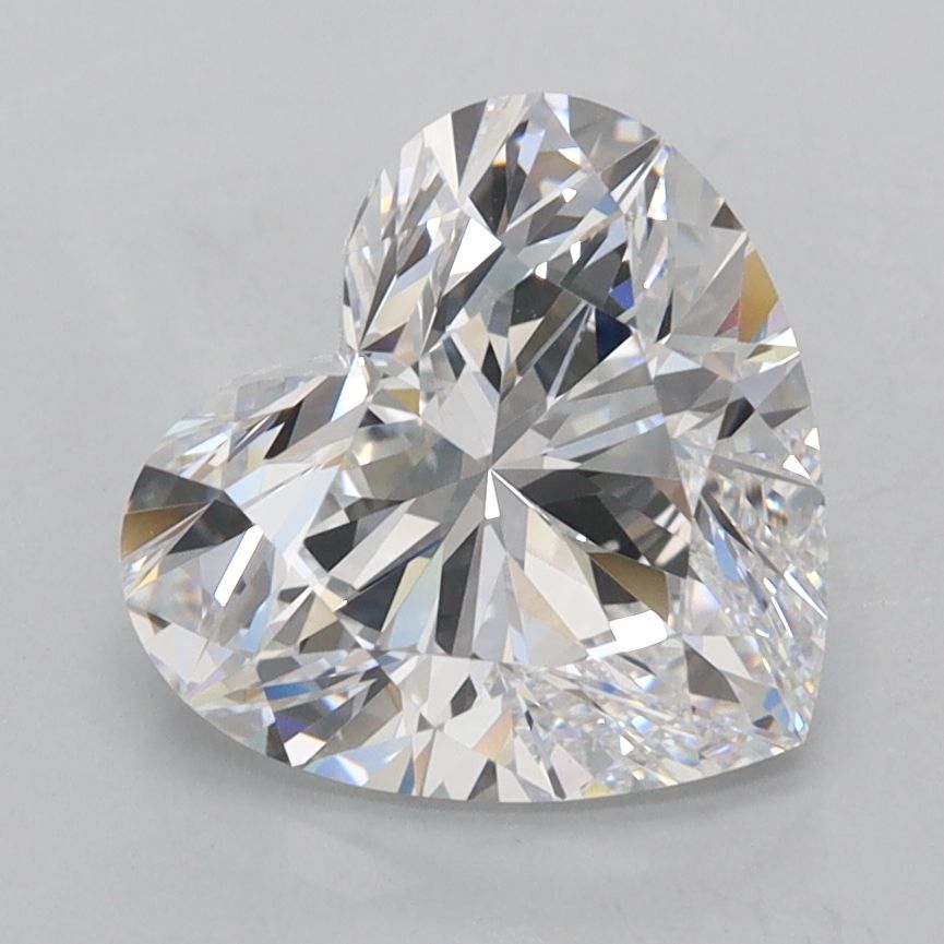2.53 ct. heart Lab Grown Diamond front image