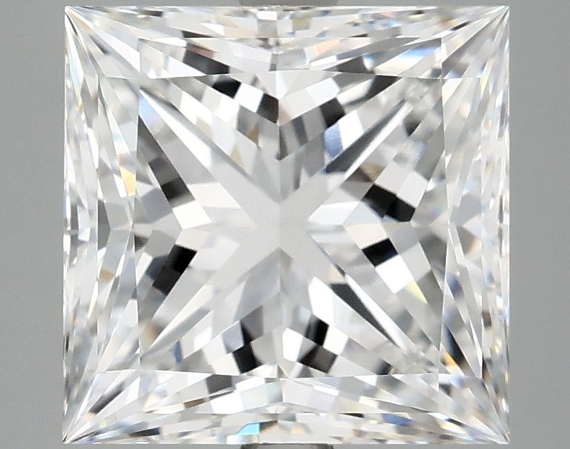4.93 ct. princess Lab Grown Diamond front image